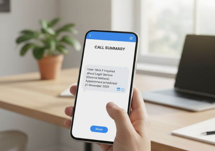 AI call answering for business