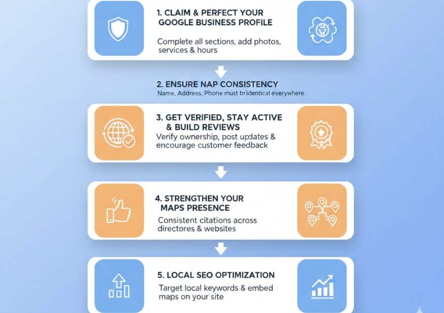 How to Improve Google Maps Ranking